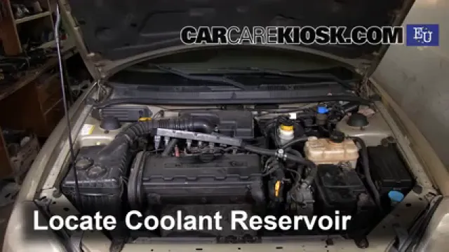 2000 Daewoo Nubira SE 2.0L 4 Cyl. Coolant (Antifreeze) Fix Leaks
